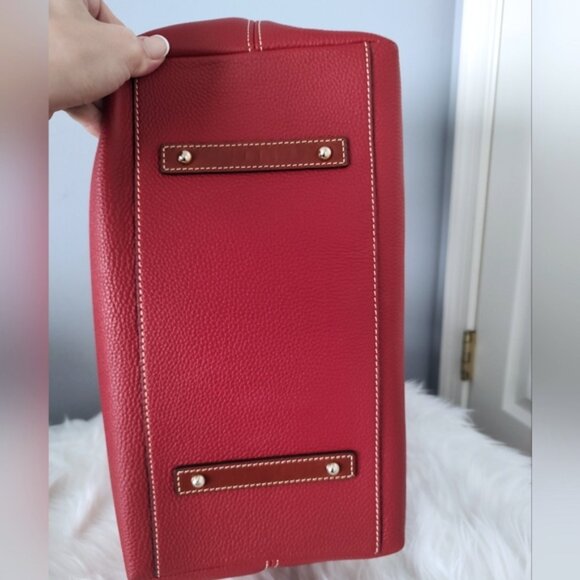 Dooney & Bourke Russell large pebbled leather tote EUC - Picture 4 of 9